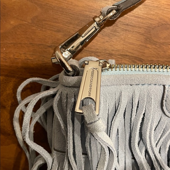 Rebecca Minkoff Finn Crossbody Bag in Pale Blue - Picture 8 of 8